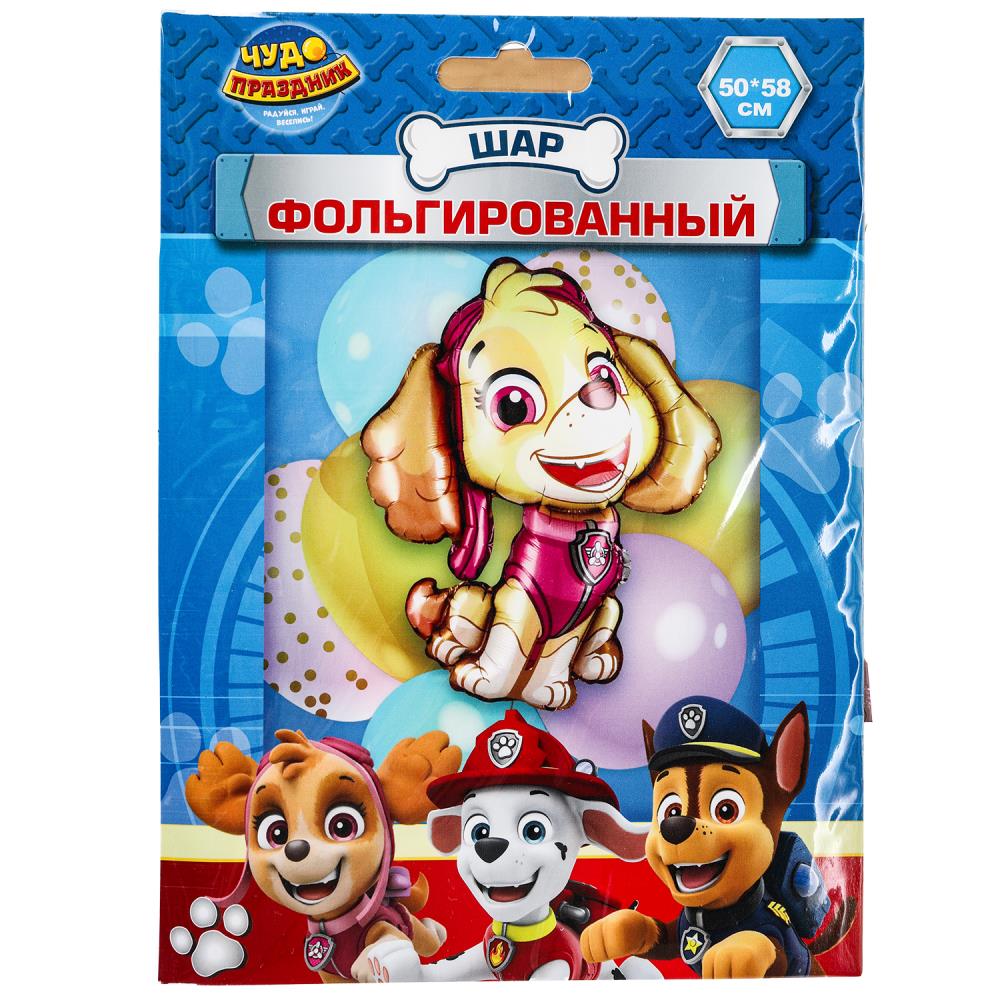 Шар фольгированная фигура Щенячий патруль. Скай, 50х58 см. Чудо праздник FBF-113344-PP