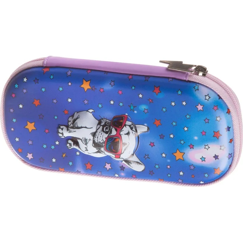 Пенал 3D pug dog, 1 отд Комус Класс 1906465