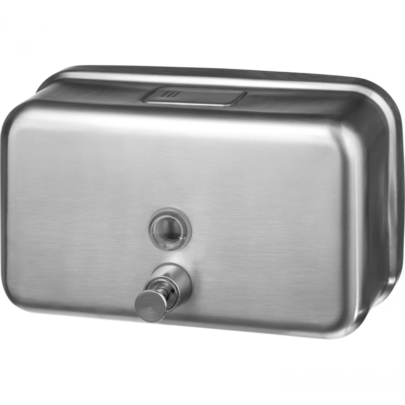 Дозатор д/жидкого мыла Luscan Professional горизонт 1200мл металл 2206001