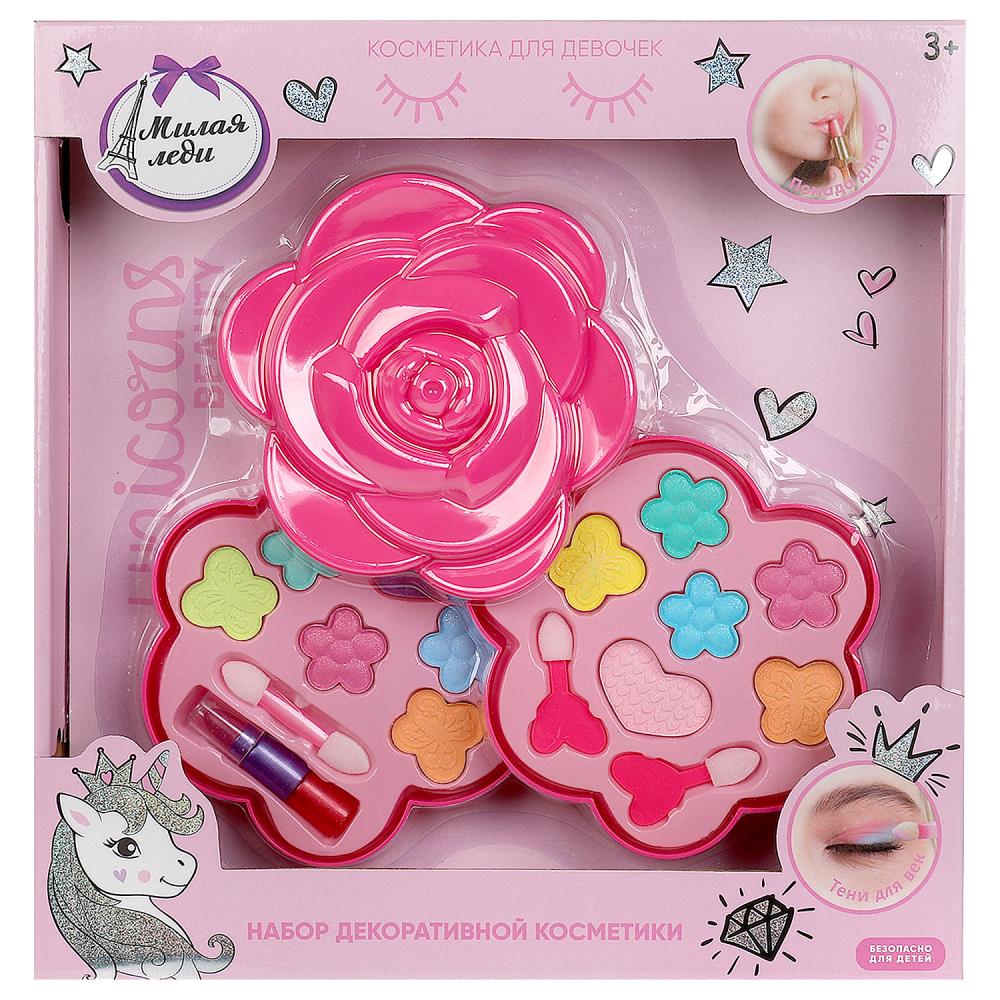 Косметика для девочек тени, с помадой Милая Леди 77032-UNI-ML