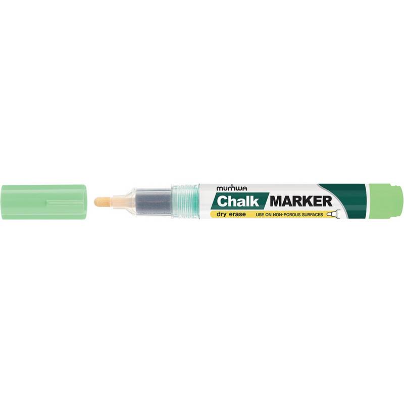 Маркер меловой MunHwa CM-04 зеленый (толщина линии 3 мм) 874313