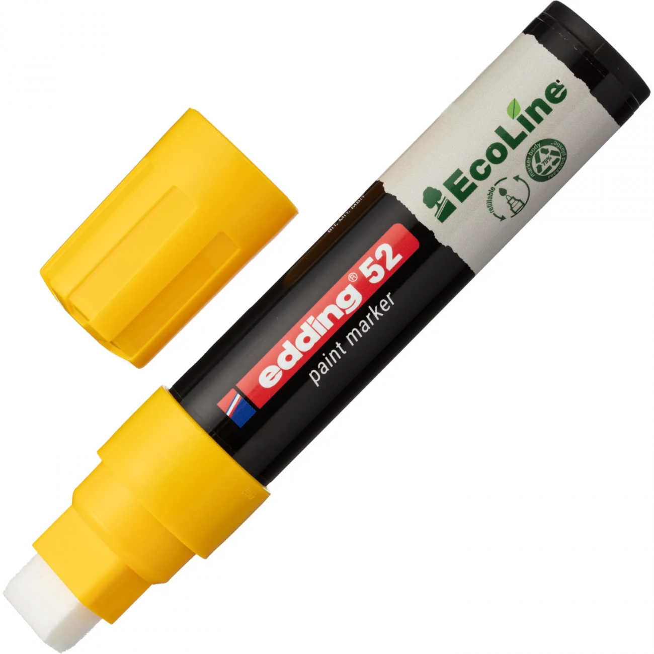 Маркер лаковый E-52 на водной основе, жёлтый, 4-15 мм Edding 2251193 4-52-005