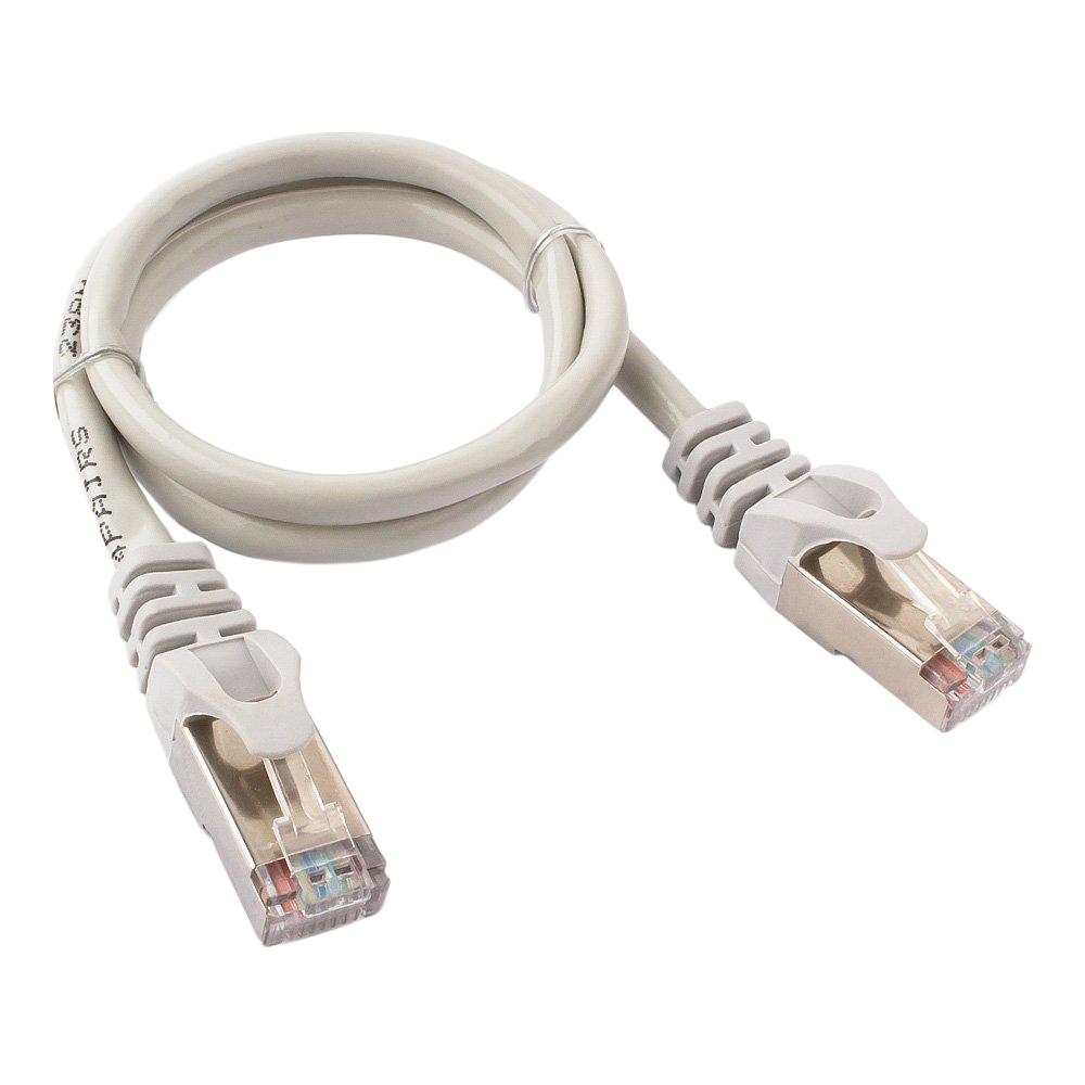 Патч-корд FTP Cablexpert PP22-0.5m кат.5e, 0.5м, серый 1124781