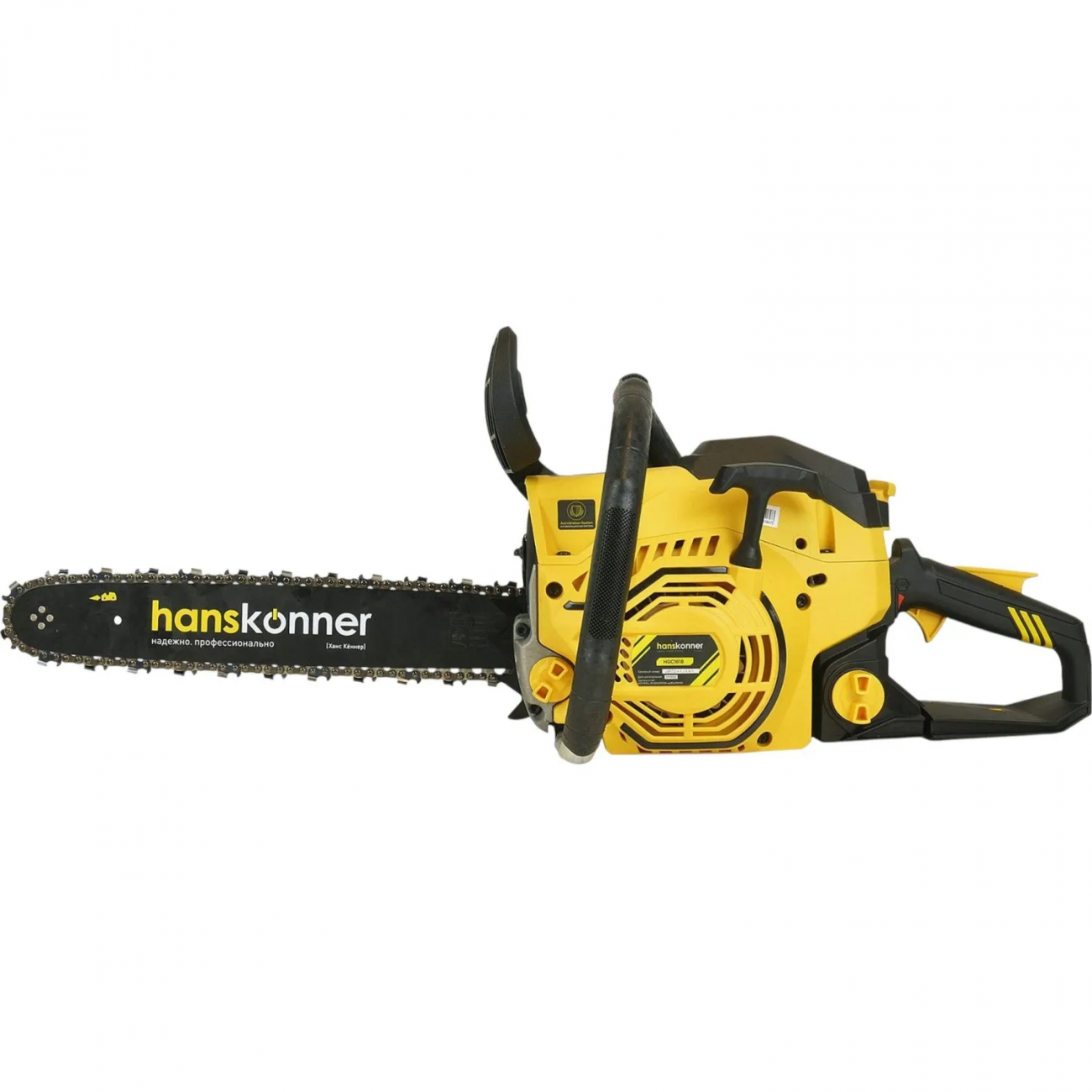 Пила цепная бензиновая Hanskonner HGC1618, 1.6 кВт / 2.4 л.с. шина 16 1721452