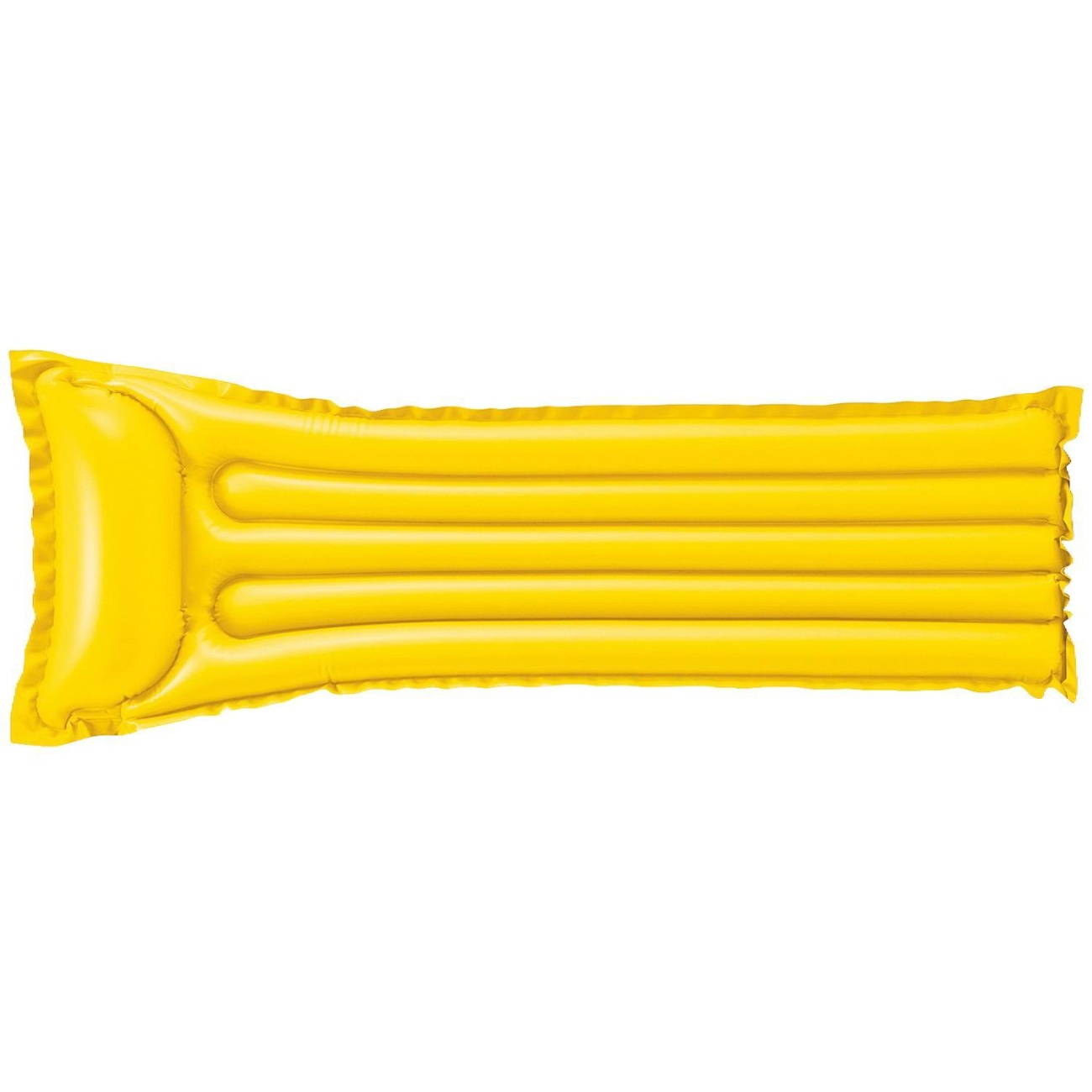 Матрас надувной INTEX Economats матовый желтый, 183x69 см int59703NP/желтый