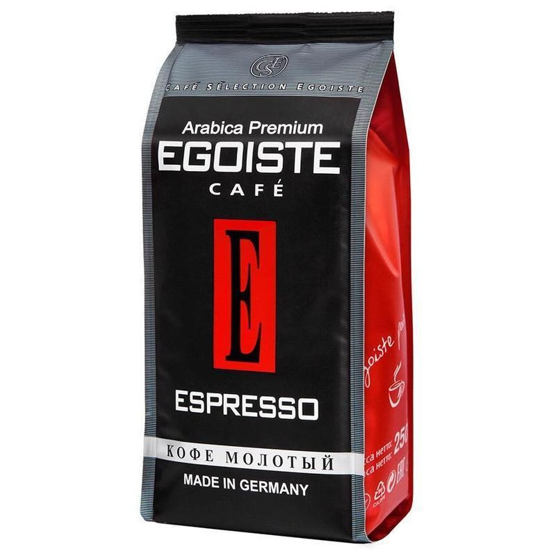 Кофе EGOISTE Espresso молотый,250г 365734