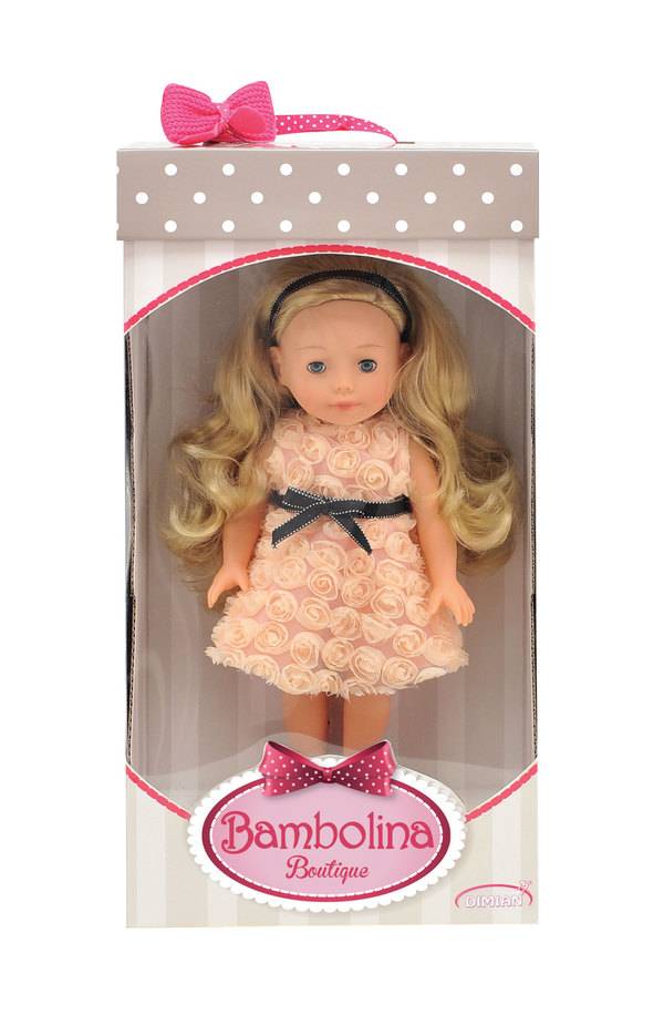 Интерактивная кукла Bambolina Boutique, 30 см (2 в асс) DIMIAN BD1601