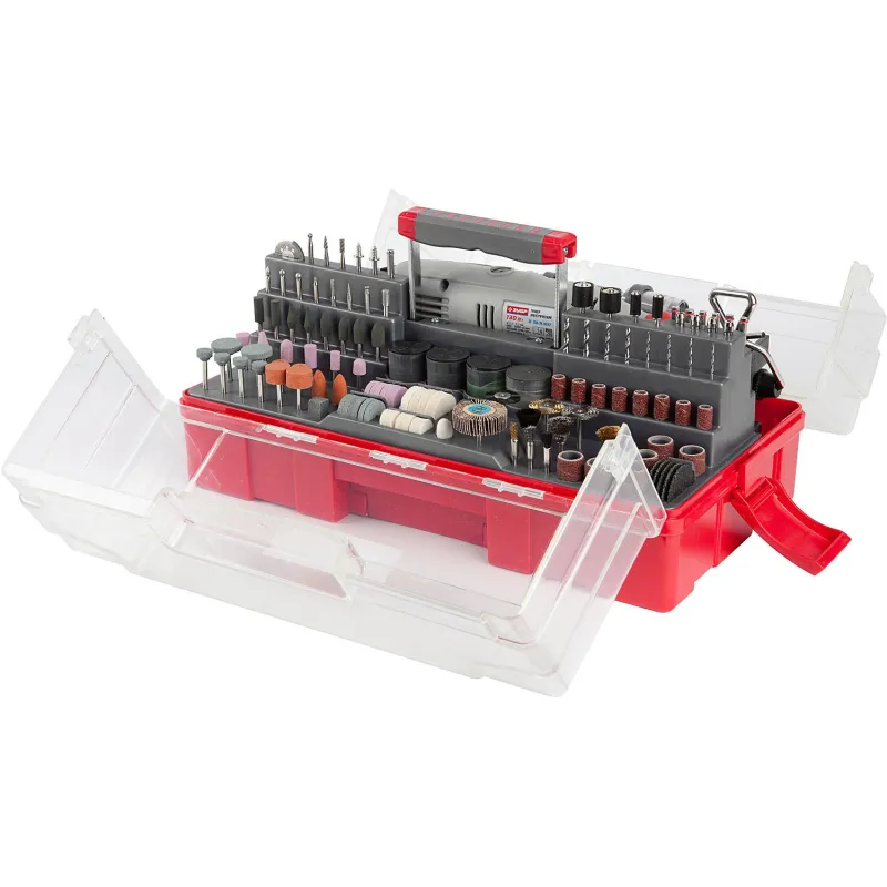 Гравер сетевой ЗУБР ЗГ-130ЭК H242, 242 предмета 1672178