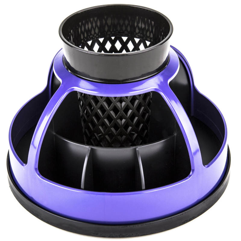 Подставка-органайзер д/канц.мелочей Attache вращ-ся 5 отделнгий фиолет/черн 1835234