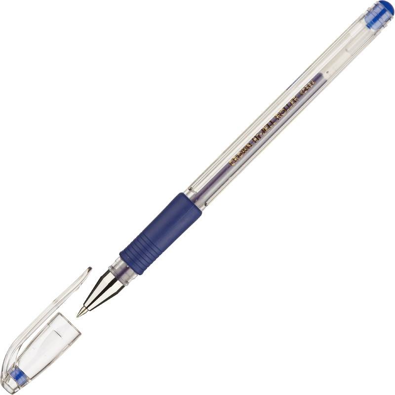 Ручка гелевая Crown HJR-500R синяя (толщина линии 0.5 мм) 218849