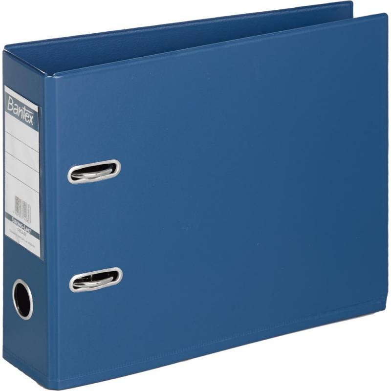 Папка-регистратор Attache Selection 1453-01,формат А5,гориз.70мм,т-синий,ПБП2,карм.кор 3195