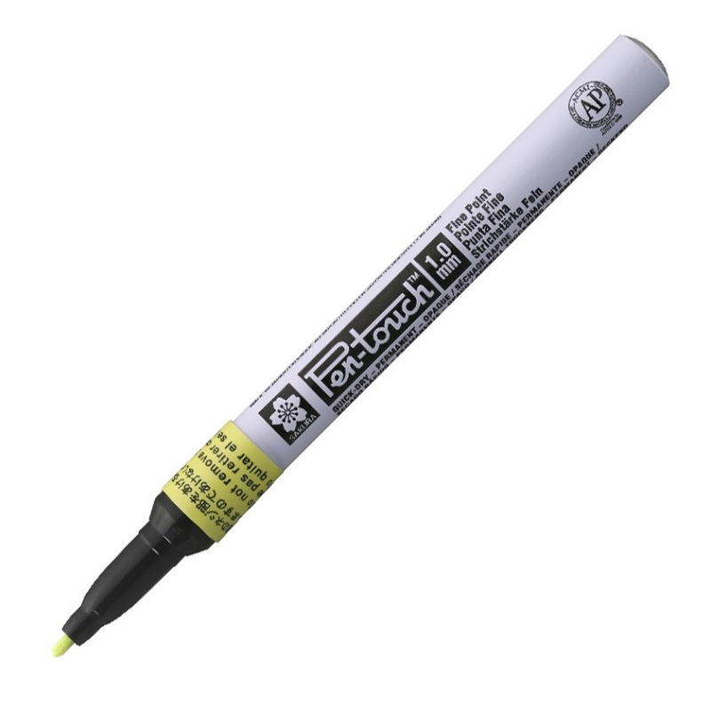 Маркер лаковый Sakura Pen-Touch 1 мм желтый XPMKA302 1568329