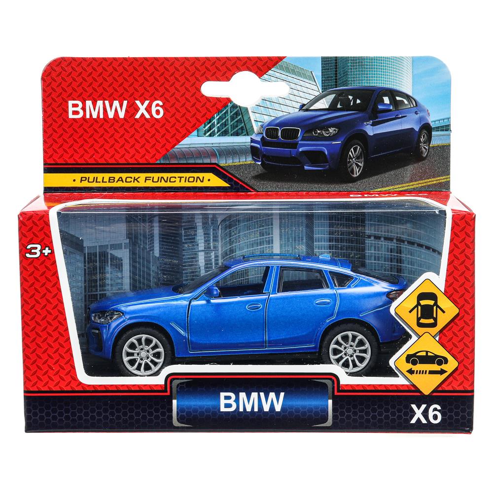 Модель металлическая "БМВ X6" 10 см. Технопарк 2307668-R2 (240)