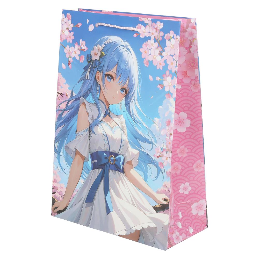 Пакет подарочный глянцевый ML, "Аниме", 140 гр/м Чудо праздник PML-124676-ANM1