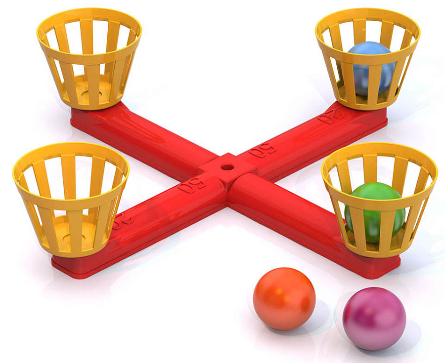 Игра напольная "Веселый баскетбол" Нордпласт Н-157