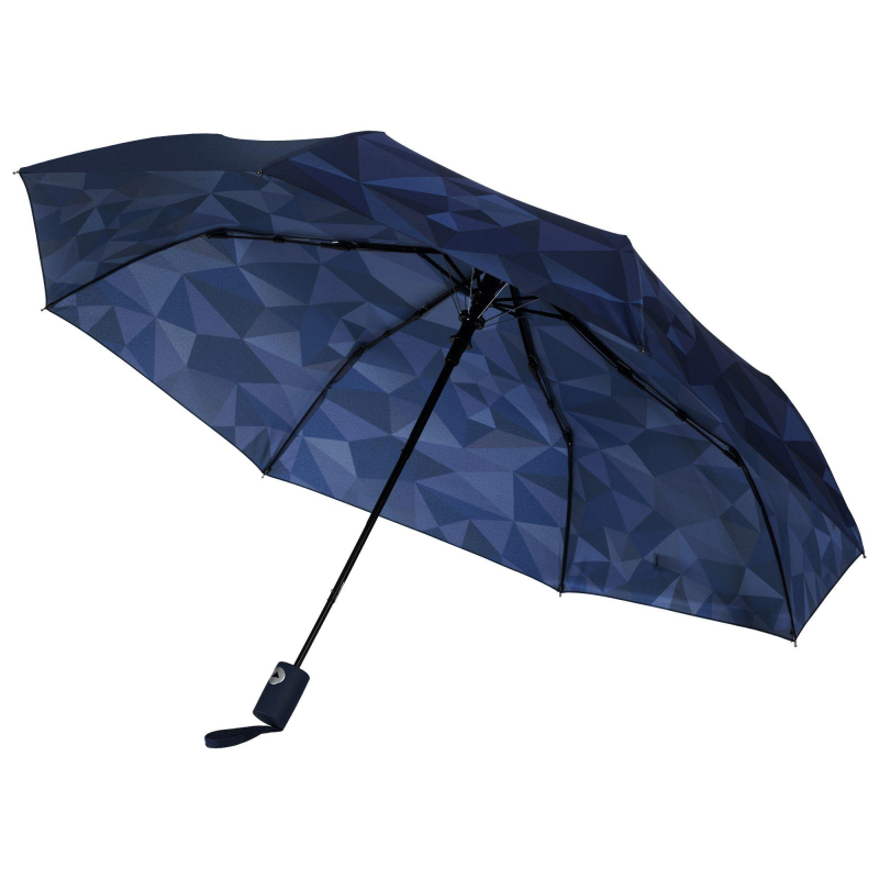 Зонт складной Gems, синий,17013.40 Проект 111 1390173