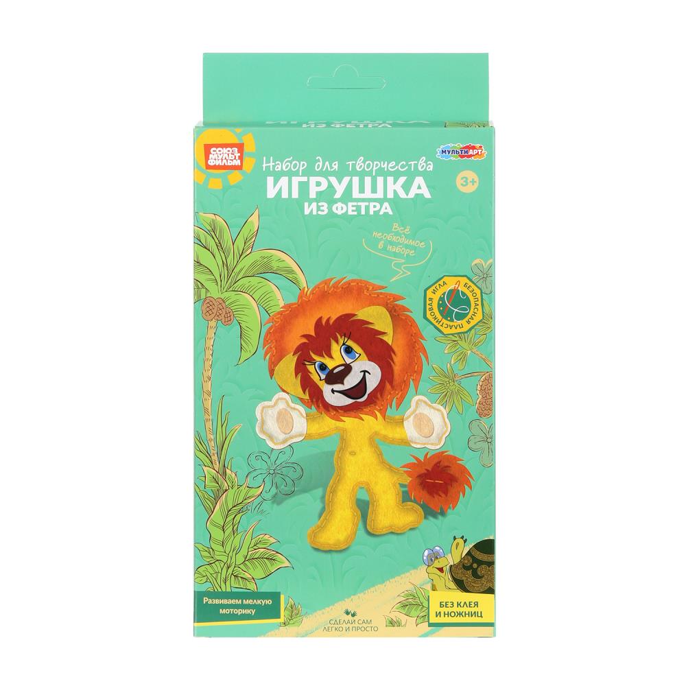 Игрушка из фетра "Союзмультфильм" львенок MultiArt FETR-128229