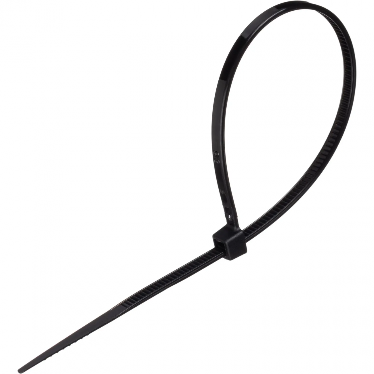 Стяжка (хомут) 150 мм x 2,5 мм,Bigtech BT-CT-150-25-B,нейлон,черн,100 шт/уп 2157521