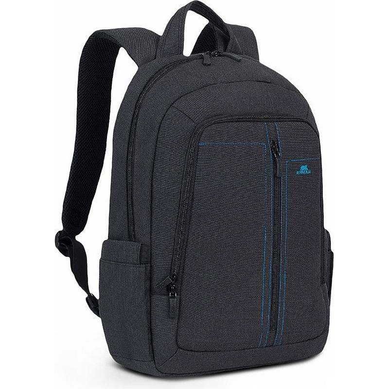 Рюкзак для ноутбука RIVACASE Laptop Canvas Backpack black, 15.6 7560black 1785208