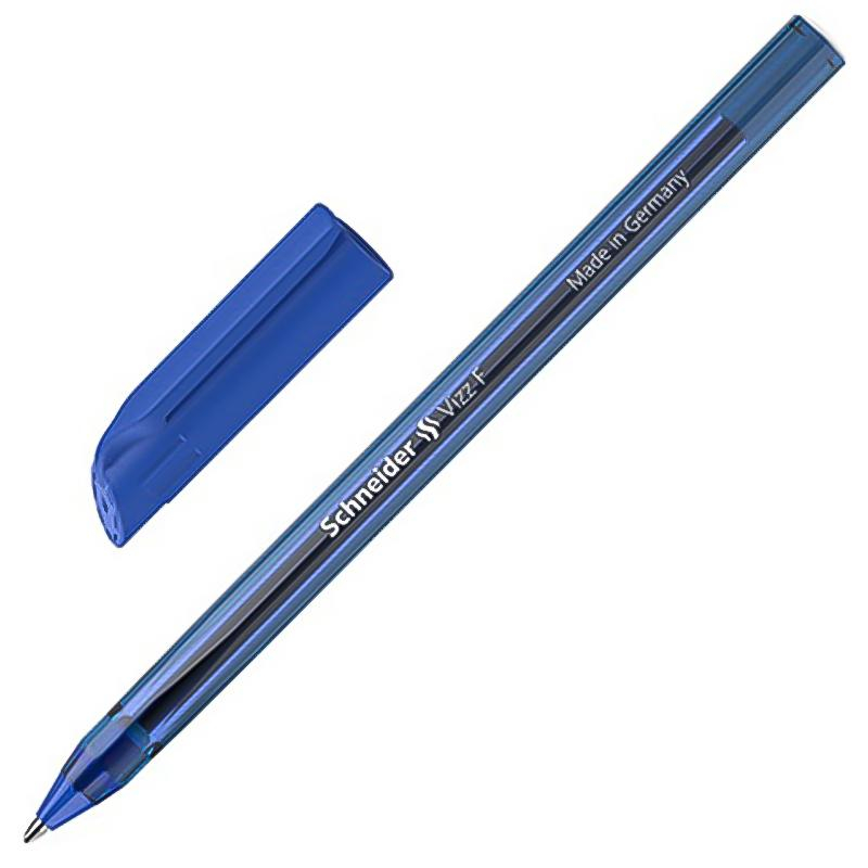 Ручка шариковая неавтомат. Schneider Vizz F 0,8мм синяя 102103 1804488