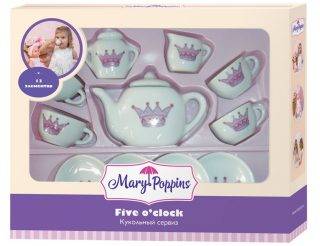 Корона, 13 предметов, набор фарфоровой посуды для куклы Mary Poppins 453013