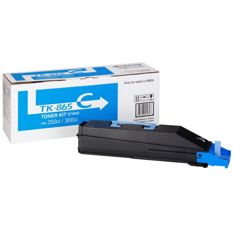 Тонер-картридж Kyocera TK-865C гол. для TASKalfa 250ci/300ci 227720 1T02JZCEU0
