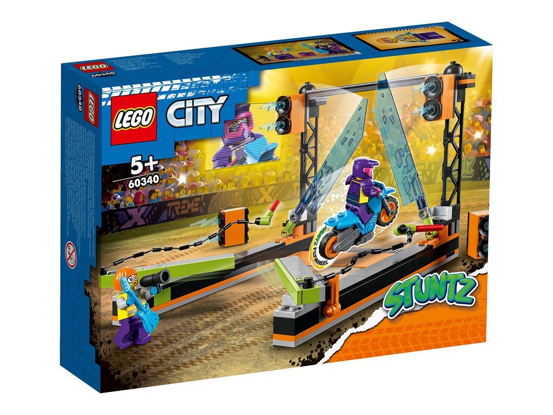 Конструктор LEGO CITY Трюковое испытание Клинок 60340