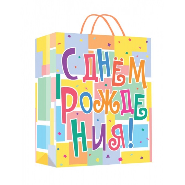 Пакет подарочный двусторонний, размер Xl, Чудо праздник P2SXL-114908-HB