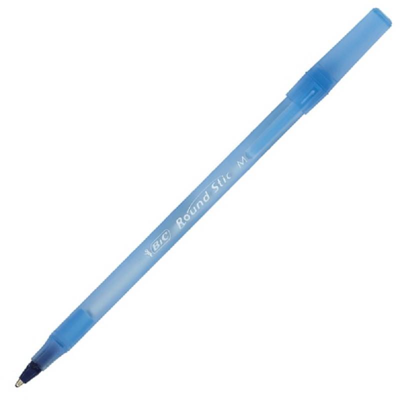 Ручка шариковая одноразовая BIC Round Stic синяя (толщина линии 0.32 мм) 921403 440317
