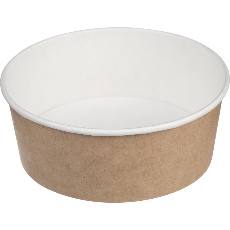 Контейнер круглый OSQ Round Bowl 750, d-150(128)х60мм, крафт(270шт/уп) OSQgroup 1748984