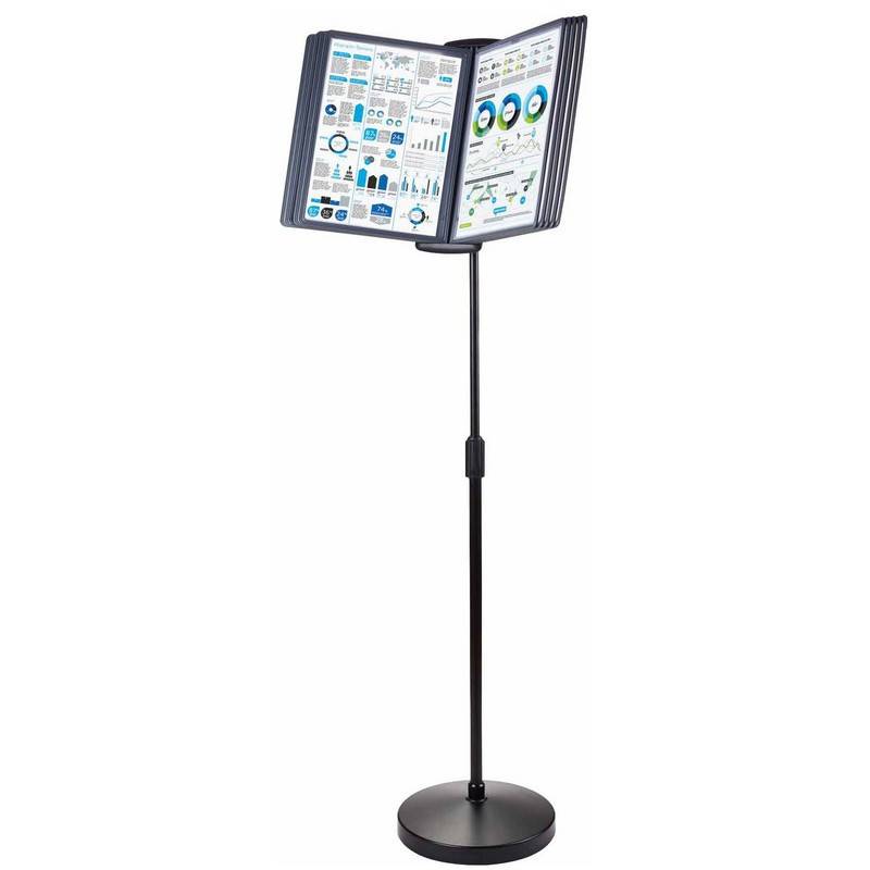 Демосистема напольная черная А4 10 панелей Promega office 409847