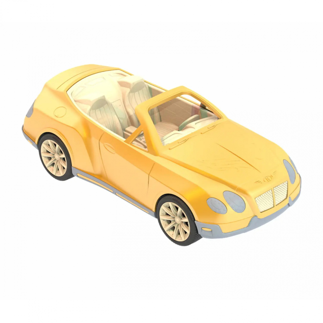 НОРДПЛАСТ Машинка Золотой кабриолет Н-297/2