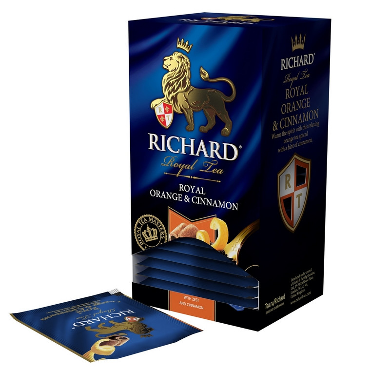 Чай Richard Royal Orange&Cinnamon черн. 25 пак, 14143 1058719