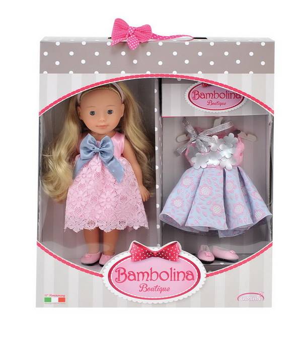 Кукла Bambolina Boutique набор маленькая модница, 30 см DIMIAN BD1622