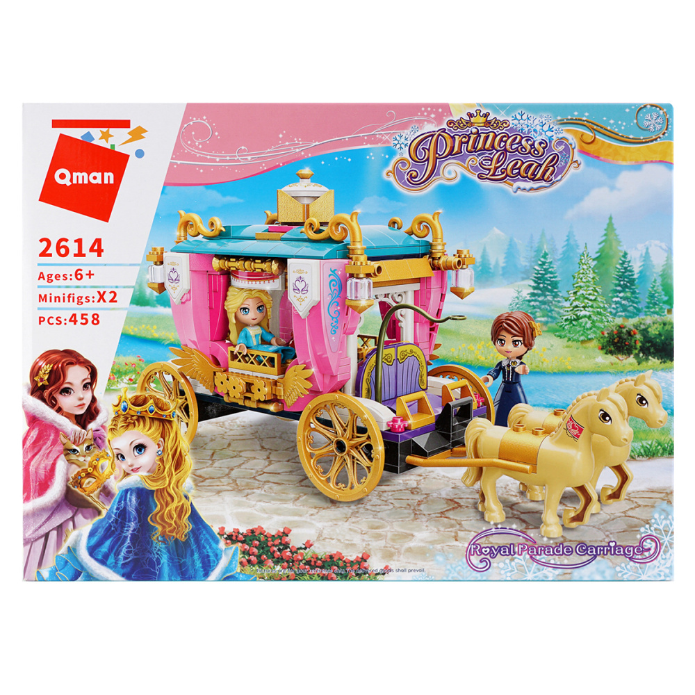 Конструктор Карета, с фигурками, 405 дет. Brick (Enlighten) BRICK2614