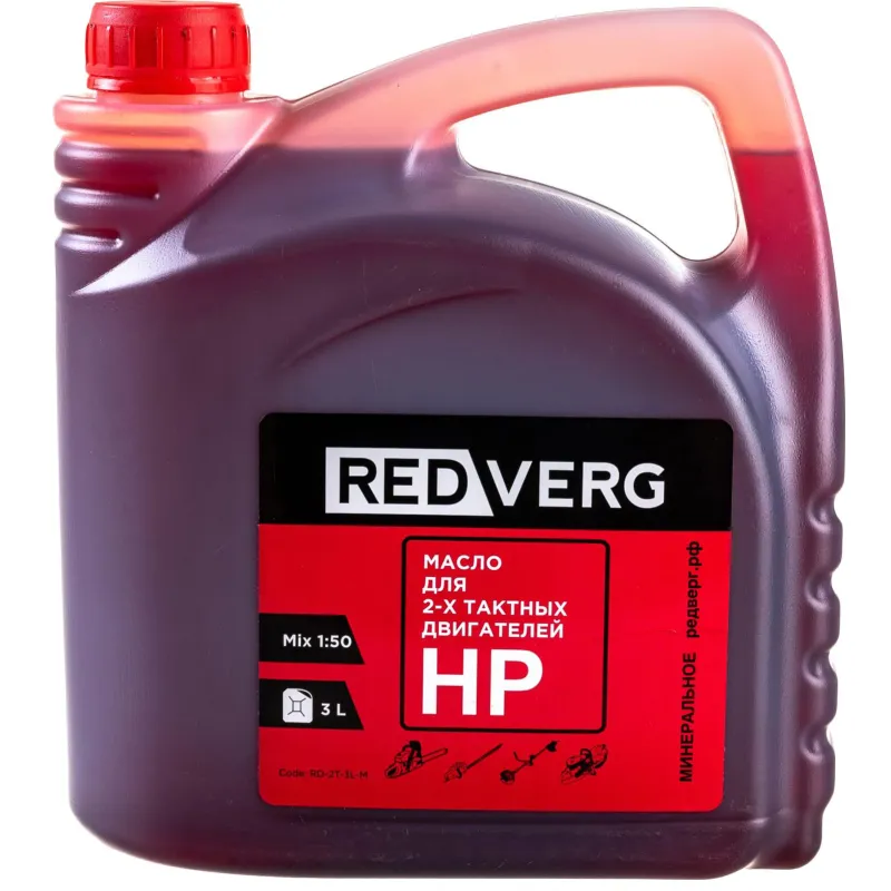 Масло RedVerg 2-х тактное (3л) 1686351 RD-2T-3L-M