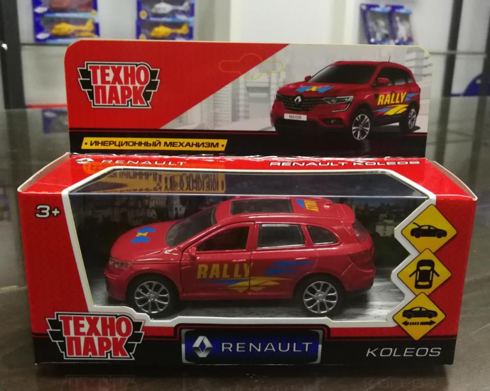 Машина металлическая Рено Колеос спорт, 12 см. инерц. Технопарк KOLEOS-S (72)