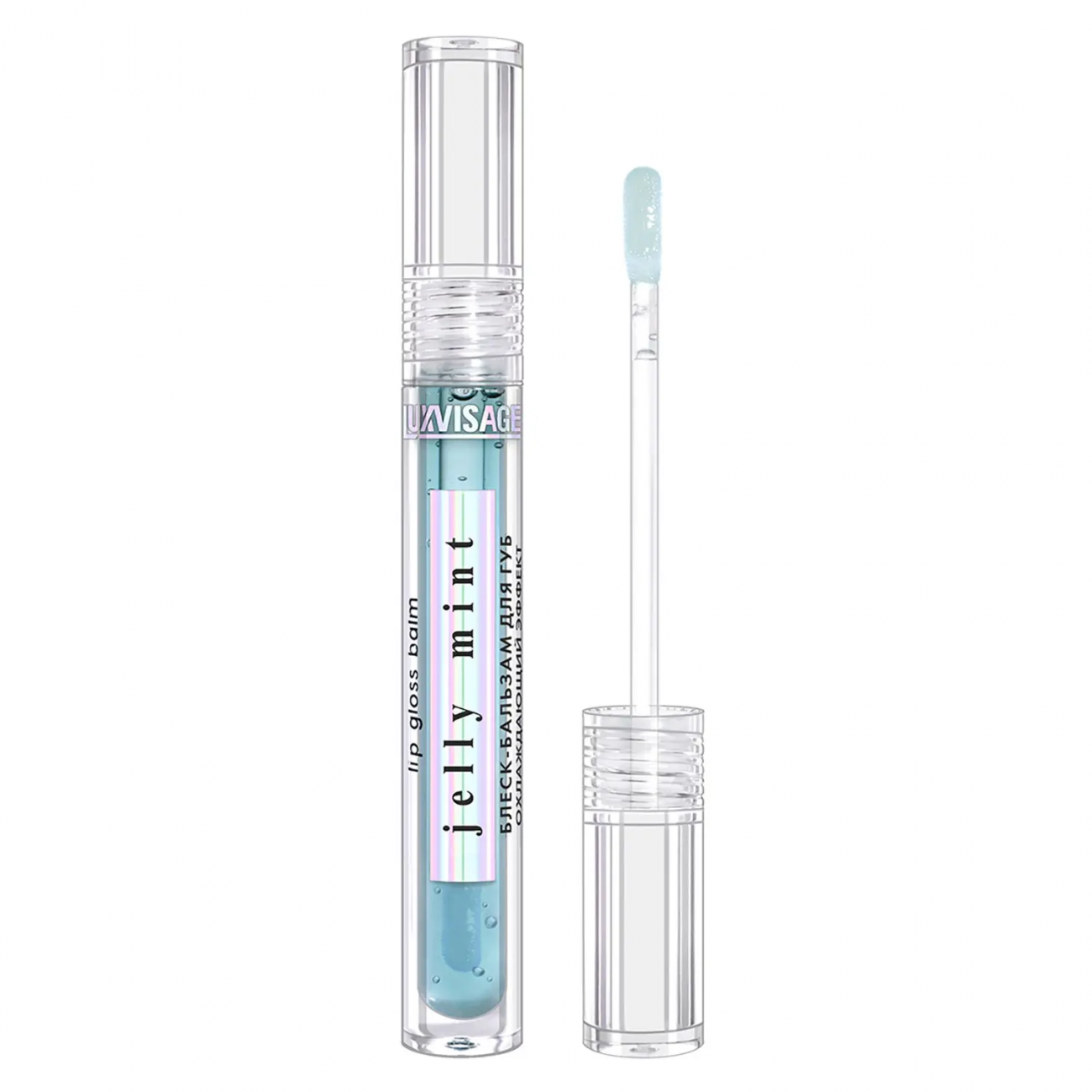 LUXVISAGE Блеск-бальзам для губ Jelly Mint с охлождающим эффект 4811329044769