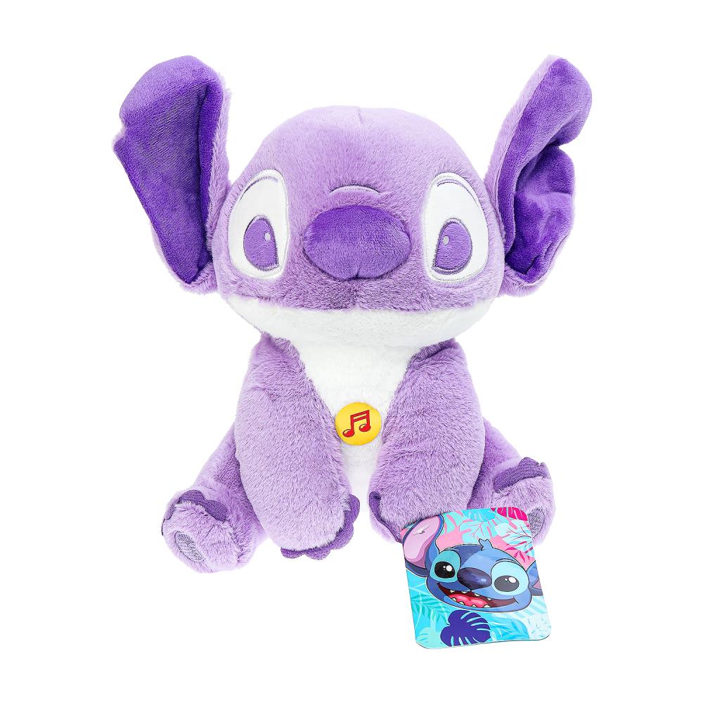 Игрушка мягкая Стич, 20 см. фиолетовый, озвученный Мульти-пульти M116014SV-20S