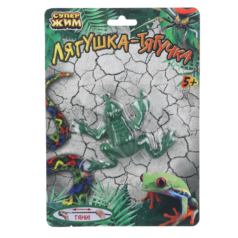 Игрушка тянучка лягушка 12 см. Супер Жим Играем Вместе ZYP23121401-1-RU (144)