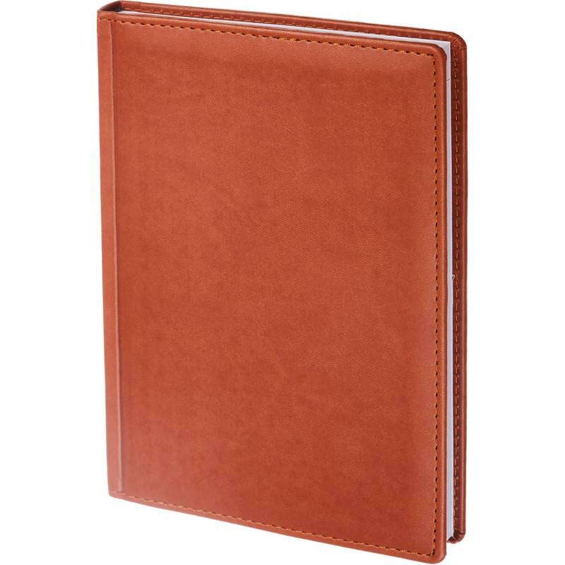 Ежедневник недатир. Attache Вива искусс. кожа А5 176 л. коричневый (148х218 мм) 559185