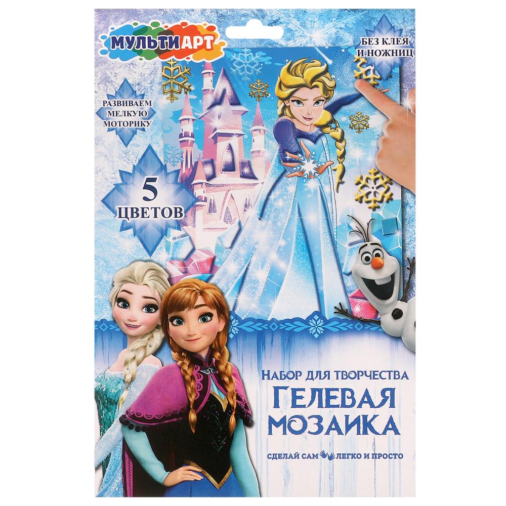 Гелевая мозаика Снежная принцесса, 17х23 см MultiArt GEL-112335