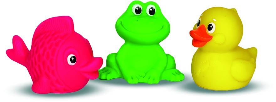Для малышей, набор резиновых игрушек Весна В2470