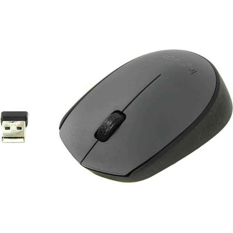 Мышь компьютерная Logitech M170 серая 910-004642 637487