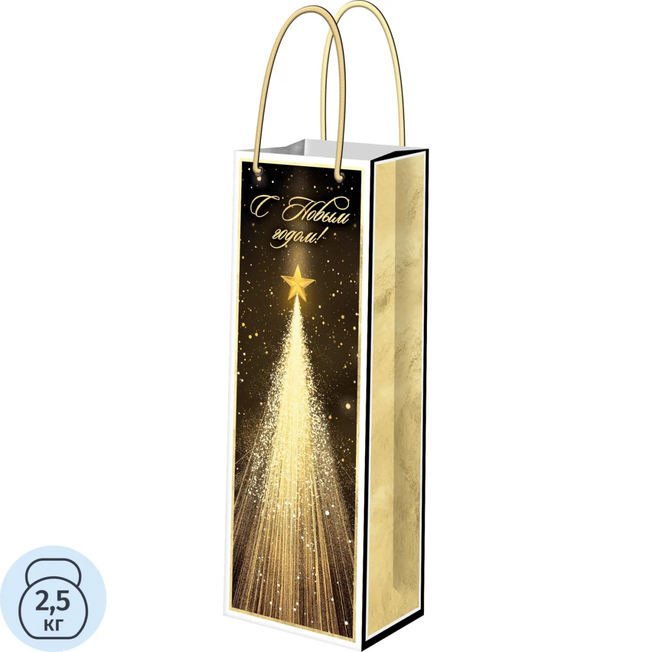 Пакет подарочный д/сувенирной продукции 250 г/м2 12,7x36x8,3см арт.95674FE Magic Pack 2333693