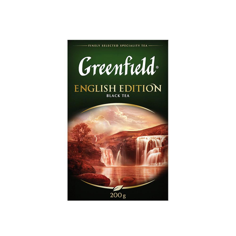 Чай черный листовой Greenfield English Edition, 200гр 1841080 1381-12