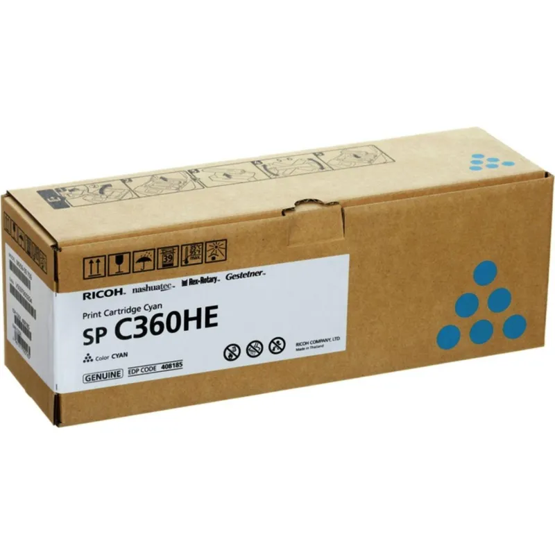 Тонер-картридж Ricoh SP C360HE (408185) гол.пов.емк. для SP C360D/C360S 894068