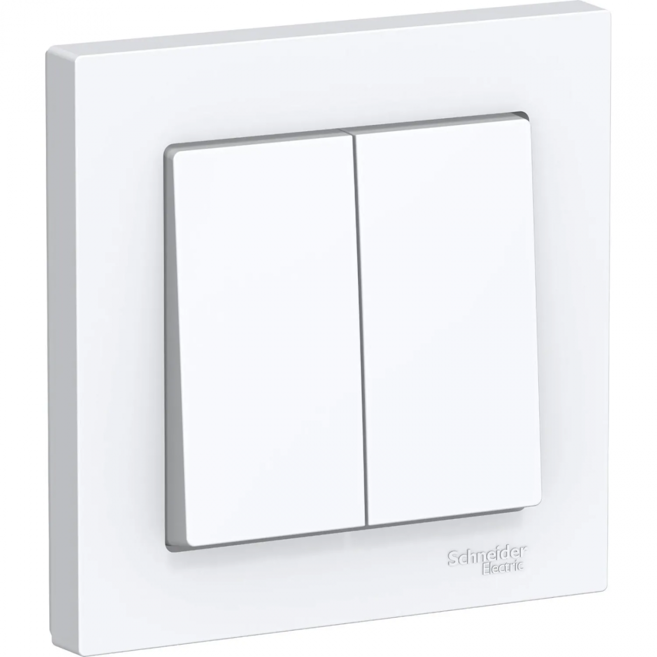 Выключатель 2-клав. (в сборе) 10А SE AtlasDesign Белый (ATN000152) Schneider Electric 1188121