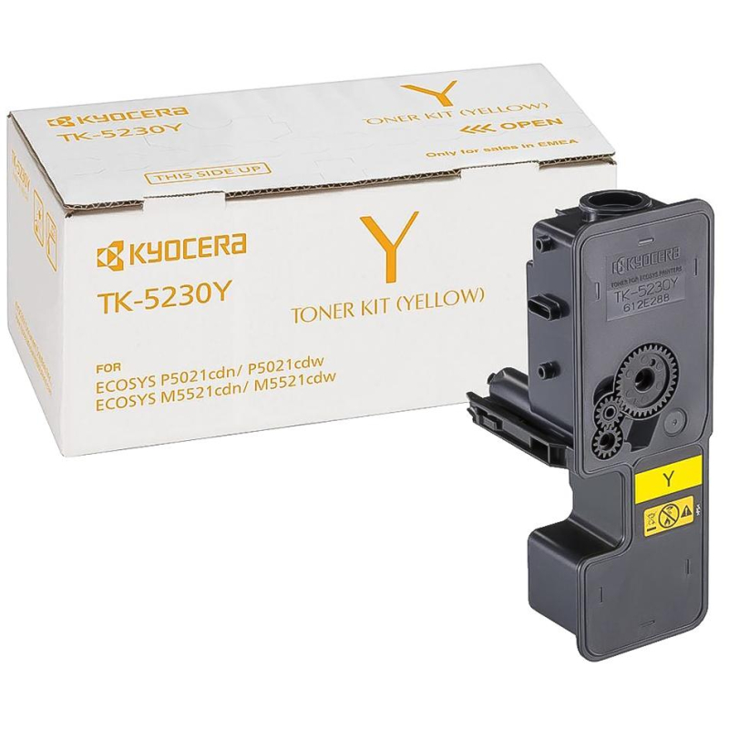 Тонер-картридж Kyocera TK-5230Y (1T02R9ANL0) жел. для P5021cd/M5521cd 1000271