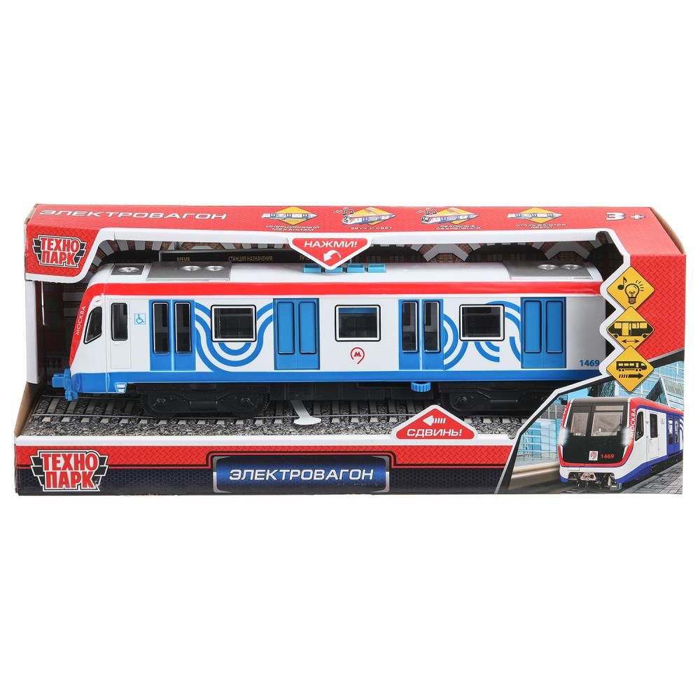 Модель свет-звук "Метрополитен Вагон Метро", 30 см. синий Технопарк SUBWAYMSC-30PLMETRO-WHBU (24)